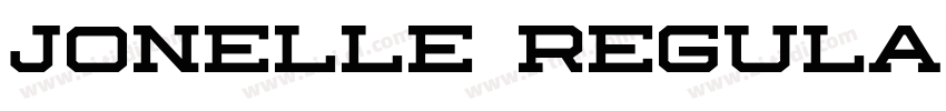 JONELLE Regular字体转换 JONELLE Regular字体转换